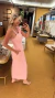 Vestido alfaiataria rosa claro - Bruna Elisa