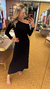 Vestido preto Eloah na internet