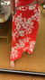 Conjunto em viscolinho vermelho floral - loja online