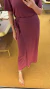Conjunto em tricot uva envelope - Bruna Elisa