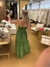 Vestido em tricoline verde - Bruna Elisa