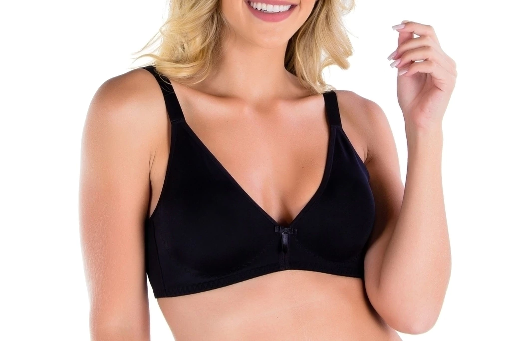 Sutiã Sem Bojo E Sem Aro Soft -ST065-Preto
