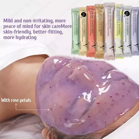 Kit Máscara facial super hidratante com colágeno