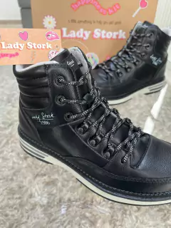 BOTAS BORCEGOS ECO CUERO LADY STORK - comprar online