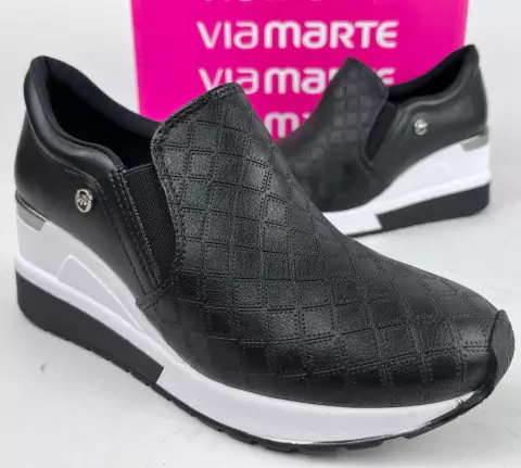 ZAPATILLAS URBANAS ALTAS ECO CUERO VIA MARTE