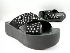 SANDALIAS ALTAS ECO CUERO SAVAGE - comprar online