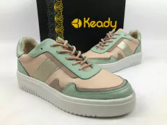 ZAPATILLAS URBANAS CORDONES CUERO KEADY