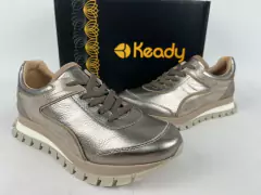 ZAPATILLAS URBANAS CORDONES CUERO KEADY - comprar online