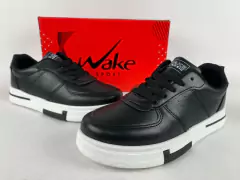 ZAPATILLAS URBANAS CORDONES ECO CUERO WAKE - comprar online