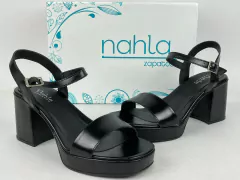 SANDALIAS FIESTA PLATAFORMA BAJA ECO CUERO NAHLA - comprar online