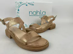 SANDALIAS BAJAS ECO CUERO NAHLA en internet