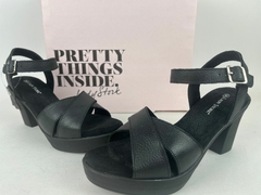 SANDALIAS ALTAS CUERO LADY STORK