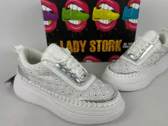 ZAPATILLAS URBANAS ALTAS ECO CUERO LADY STORK