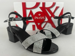 SANDALIAS FIESTA SIN PLATAFORMAS CHAROL PRAXIS - comprar online