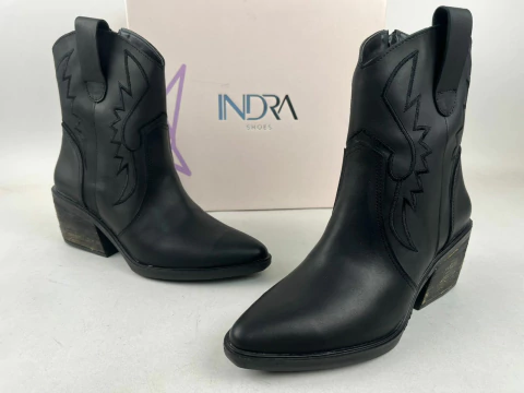 BOTAS TEXANAS CUERO INDRA
