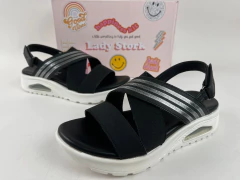 SANDALIAS BAJAS ECO CUERO LADY STORK - comprar online