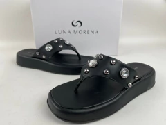 SANDALIAS OJOTAS URBANAS ECO CUERO LUNA MORENA - comprar online