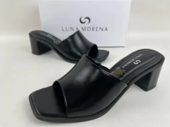 SANDALIAS ALTAS ECO CUERO LUNA MORENA - comprar online