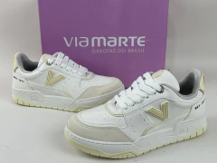 ZAPATILLAS URBANAS CORDONES ECO CUERO VIA MARTE - comprar online