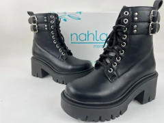 BOTAS BORCEGOS ECO CUERO NAHLA