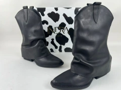 BOTAS TEXANAS CUERO INDRA