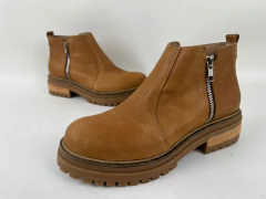 BOTAS CORTAS CUERO NENA - Step Calzados