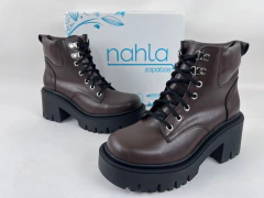 BOTAS BORCEGOS ECO CUERO NAHLA en internet