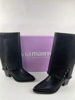 BOTAS LARGAS ECO CUERO VIA MARTE - comprar online