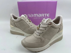 ZAPATILLAS URBANAS ALTAS ECO CUERO VIA MARTE - comprar online