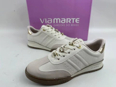 ZAPATILLAS URBANAS CORDONES ECO CUERO VIA MARTE