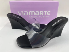 SANDALIAS ALTAS ECO CUERO VIA MARTE - comprar online