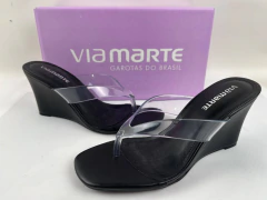 SANDALIAS ALTAS ECO CUERO VIA MARTE - comprar online