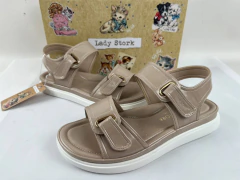 SANDALIAS BAJAS ECO CUERO LADY STORK en internet
