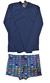 Imagem do Conjunto adulto proteção solar UV 50+ (camiseta e sunga boxer)