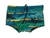 Conjunto de praia menino proteção UV - camiseta e sunga boxer - promoção - loja online