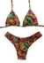 Kit praia mãe e filha - Biquíni cortininha, calcinha fio dobrado e short + maiô infantil manga longa - comprar online