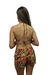 Short praia feminino estampado
