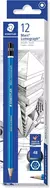 STAEDTLER Lápis de desenho Mars Lumograph grafite artístico, muito rígido, grafite colado resistente à ruptura, pacote com 12, 100-nB - Podemos Criar Mais