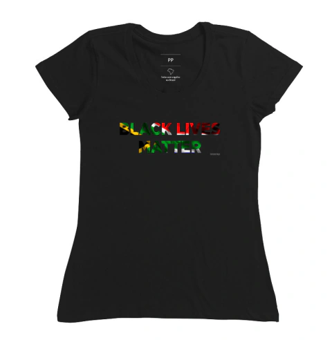 Camiseta Feminina - BLM África do Sul - comprar online