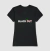 Camiseta feminina - Black out na internet