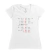 Camiseta Feminina - Palavras Cruzadas na internet