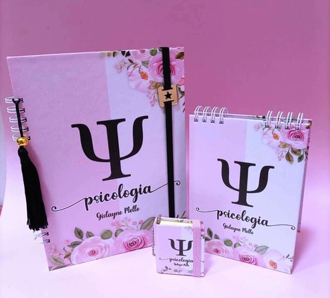 Kit Profissão Personalizado - Rosa