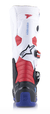 BOTA ALPINESTARS TECH 7 - AZUL/BRANCA/VERMELHA - Onrace Graphics