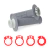 MANOPLA LOCK-ON BIKER HONDA / YAMAHA CRF 230/ CRF 250F/ TORNADO/ XRE 300/ FALCON/ TTR 230 - AZUL - comprar online
