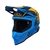 CAPACETE ASW FUSION 2.0 DASH AZUL AMARELO