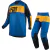 CONJUNTO ASW IMAGE SPLIT AZUL AMARELO