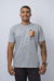 Camiseta Masculina Beach - Cinza Mescla
