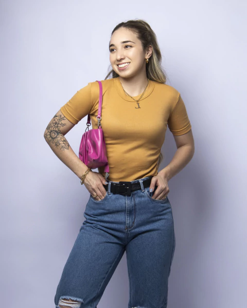 Blusa Canelada - Avelã