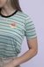 T-shirt listradinha Fruta Melancia - Verde - comprar online