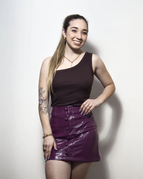 Regata Canelada Nula Manga - Marrom Café - comprar online